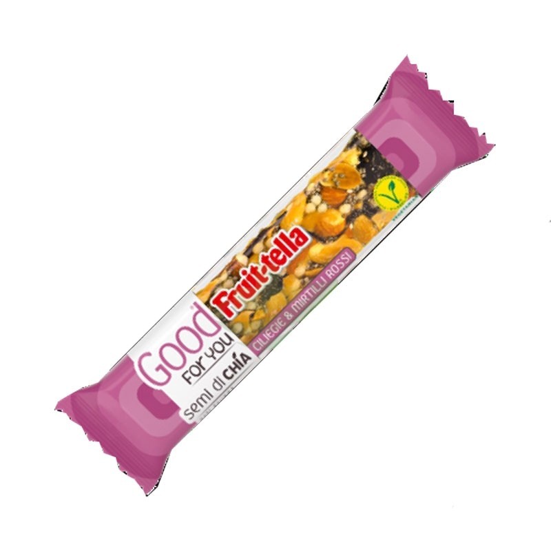 FRUITTELLA Good For You BARRETTA CILIEGIA MIRTILLI ROSSI